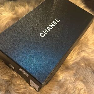 Chanel Tweed Clog Sandals